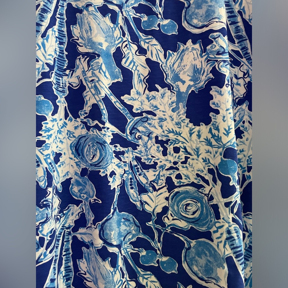 NWT - Women’s Small Lilly Pulitzer Waverly Ruffle 3/4 sleeve Top - Picture 3 of 10